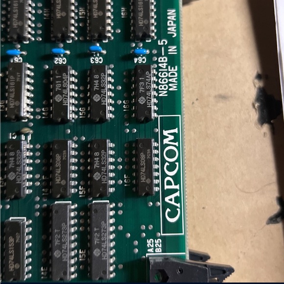 Vintage Tiger Road Capcom Romstar Arcade Game PCB Board Jamma Cx3 - Picture 6 of 11